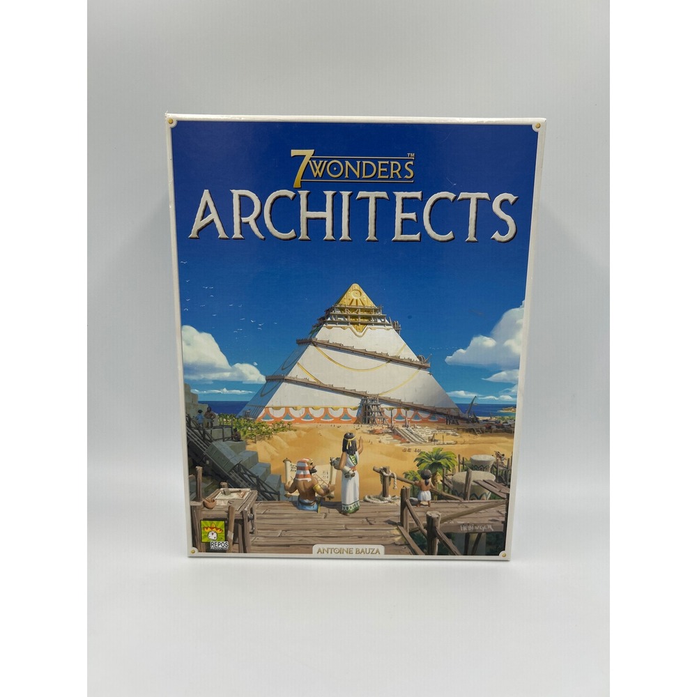 7 Wonders Architects Board Game Repos Production Antoine Bauza New Sealed 2021